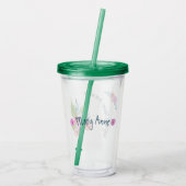 Springtime Floral Acryltrinkbecher (Rückseite)