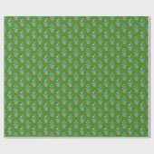 Springtime Floral Clumps Geschenkpapier (Flach)