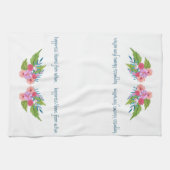 Springtime Floral Geschirrtuch (Horizontal)