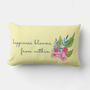 Springtime Floral Lendenkissen
