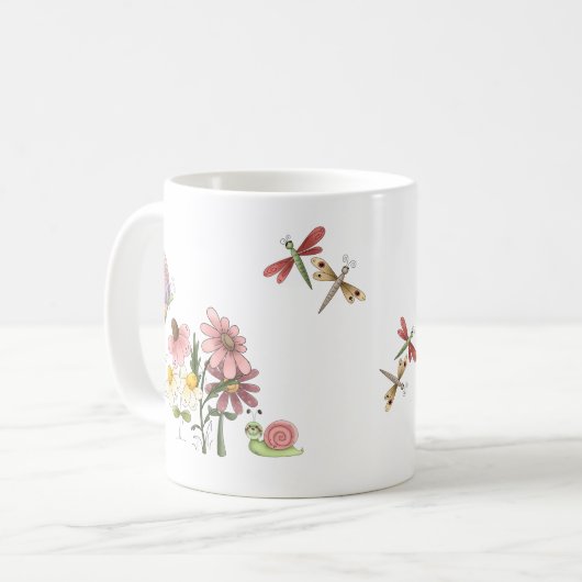Springtime Friends Kaffeetasse (Vorderseite Links)