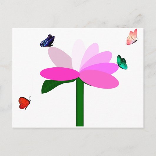 Springtime Friends Postcard Postkarte (Vorderseite)