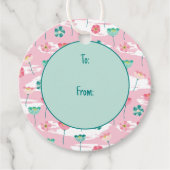 Springtime Garden Geschenkanhänger (Vorderseite)