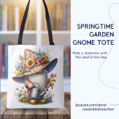 Springtime Garden Gnome Tasche