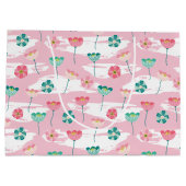 Springtime Garden Große Geschenktüte (Rückseite)