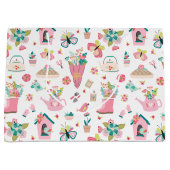 Springtime Garden Große Geschenktüte (Vorderseite)