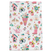 Springtime Garden Mittlere Geschenktüte (Vorderseite)