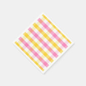 Springtime Gingham Serviette (Ecke)