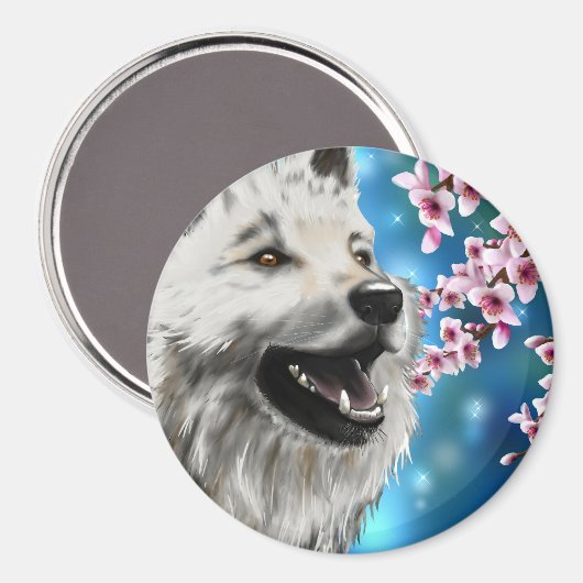 Springtime Glow Magnet (Vorderseite/Rückseite)