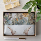 Springtime Goat Kid Gelbe Wildblumen Decoupage Seidenpapier (Geschenk)