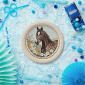 Springtime Horse Pappteller (Party)