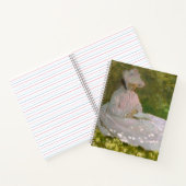 Springtime, Impressionist Portrait, Claude Monet Notizblock (Innenseite)