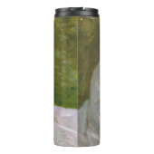 Springtime, Impressionist Portrait, Claude Monet Thermosbecher (Rückseite)