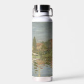 Springtime, Impressionist Portrait, Claude Monet Trinkflasche (Rückseite)