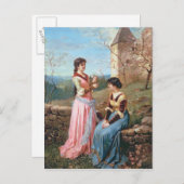 Springtime in der Toskana Postkarte (Vorne/Hinten)