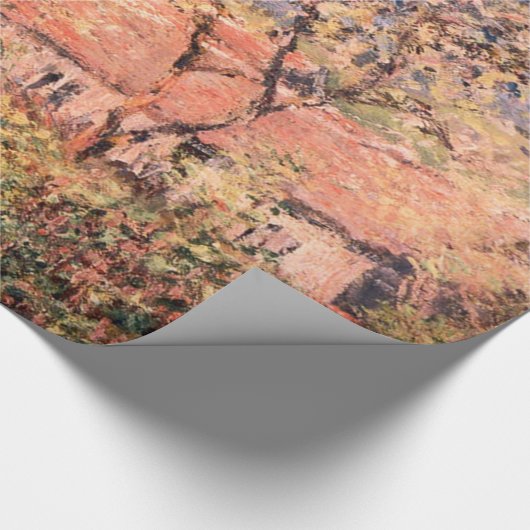Springtime in Giverny von Claude Monet Geschenkpapier (Ecke)