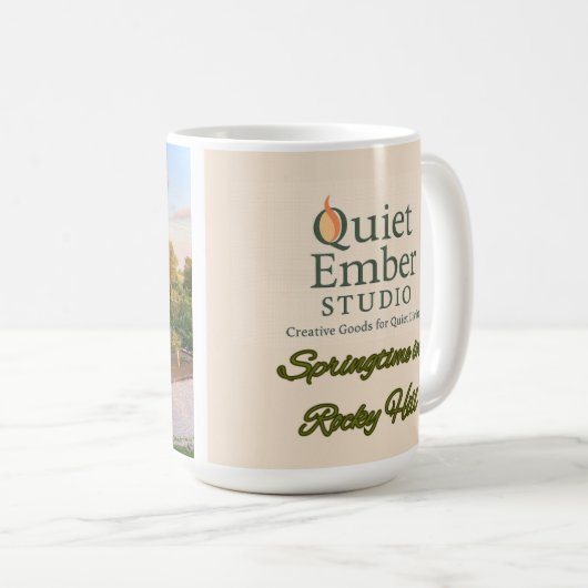 Springtime in Rocky Hill Kaffeetasse (VorderseiteRechts)