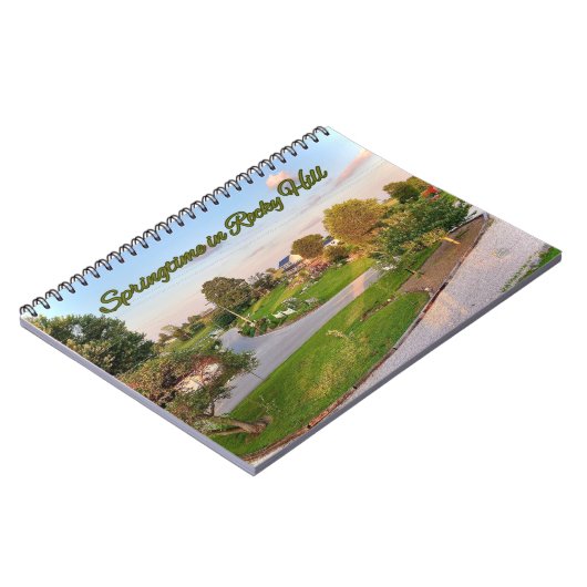 Springtime in Rocky Hill Notizblock (Linke Seite)