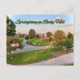 Springtime in Rocky Hill  Postkarte