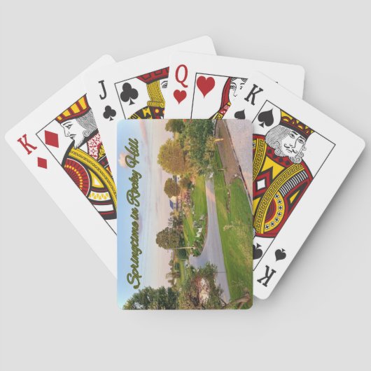 Springtime in Rocky Hill Spielkarten (Rückseite)