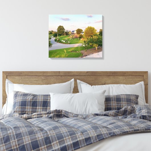 Springtime in Rocky Hill - Stille Stille Leinwanddruck (Insitu (Schlafzimmer))