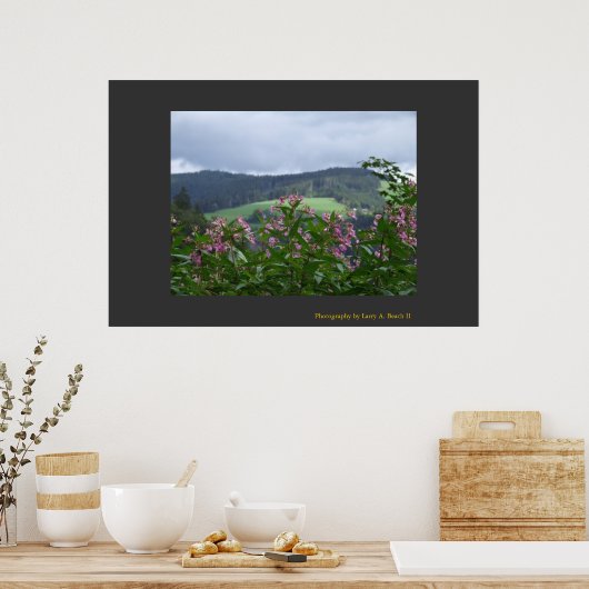 Springtime in Triberg Poster (Küche)