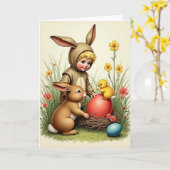 Springtime Joy Picture Card Karte (Gelbe Blume)