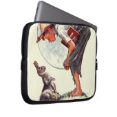 Springtime, Junge 1935 mit Häschen Laptopschutzhülle (Vorne Rechts)