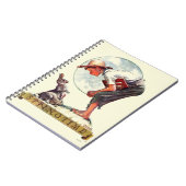 Springtime, Junge 1935 mit Häschen Notizblock (Linke Seite)