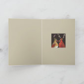 Springtime-Kardinäle Karte (Innenseite)