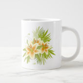 Springtime Lilies Jumbo-Tasse (Rechts)