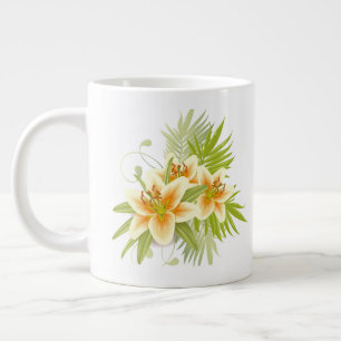 Springtime Lilies Jumbo-Tasse