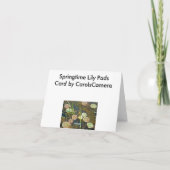 Springtime Lippenkarte Karte (Rückseite)