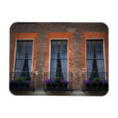 Springtime London Lavender Window Boxes - Magnet (Horizontal)