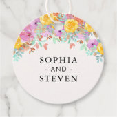 Springtime Love – A Floral Wedding  Geschenkanhänger (Vorderseite)