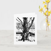 Springtime Magic Note Card Karte (Gelbe Blume)