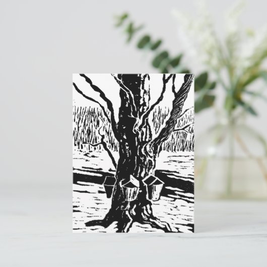 Springtime Magic Postcard Postkarte (Stehend Vorderseite)