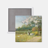 Springtime Magnet (Vorderseite/Rückseite)