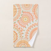 Springtime-Mandalase Badhandtuch Set (Handtuch)