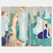 Springtime, Maurice Denis Fleecedecke (Vorderseite (Horizontal))