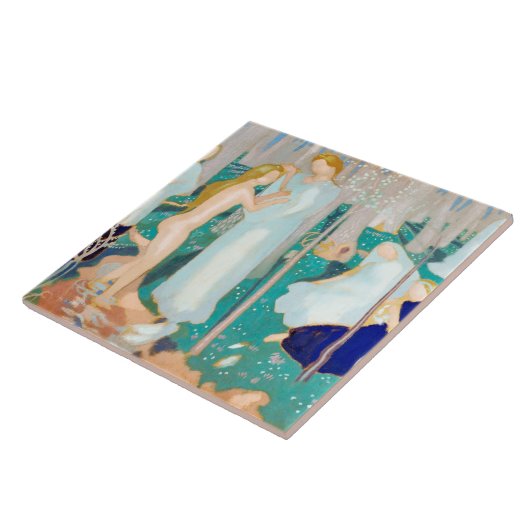 Springtime, Maurice Denis Fliese (Seite)