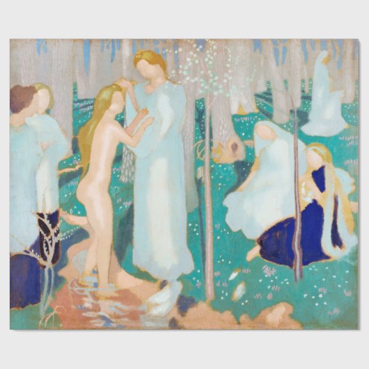 Springtime, Maurice Denis Geschenkpapier (Flach)