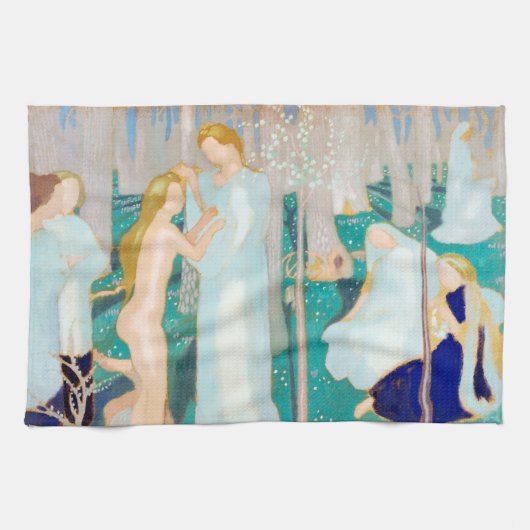 Springtime, Maurice Denis Geschirrtuch (Horizontal)
