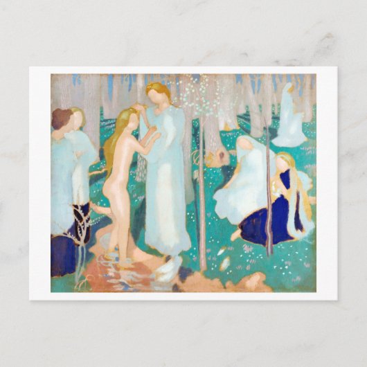 Springtime, Maurice Denis Postkarte (Vorderseite)