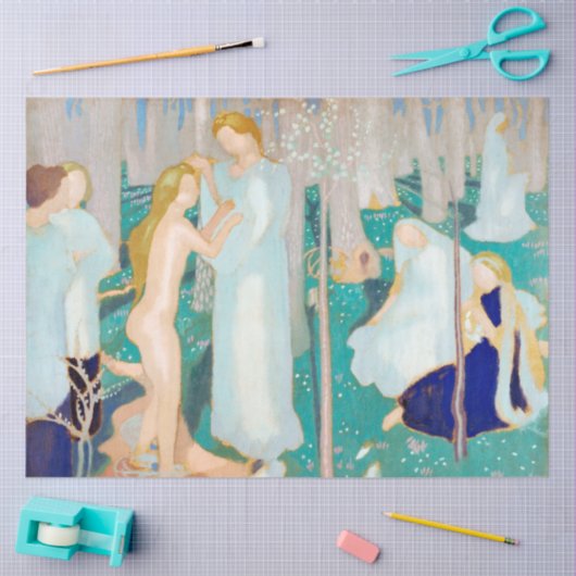 Springtime, Maurice Denis Seidenpapier (Basteln)