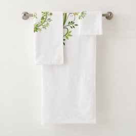 Springtime mit anfänglichem Badetuch-Set Badhandtuch Set