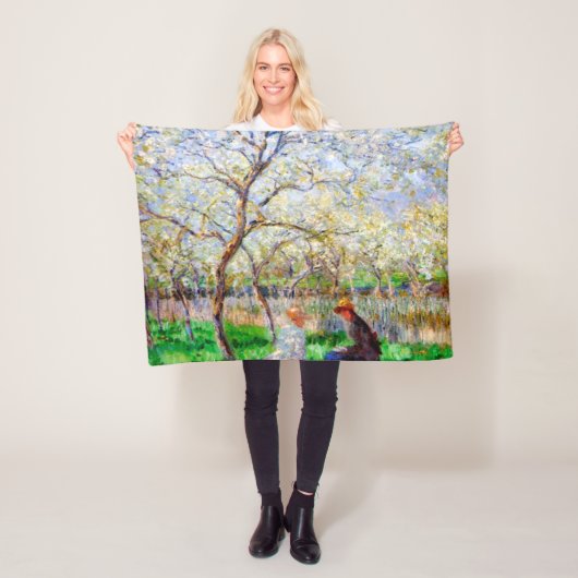 Springtime, Monet Fleecedecke (Beispiel)