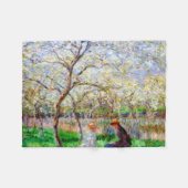 Springtime, Monet Fleecedecke (Vorderseite (Horizontal))