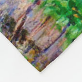 Springtime, Monet Fleecedecke (Ecke)
