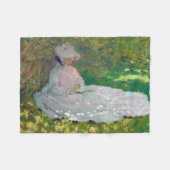 Springtime, Monet Fleecedecke (Vorderseite (Horizontal))